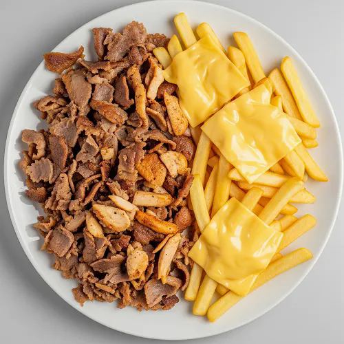 Chips, Cheese & Mixed Donner 