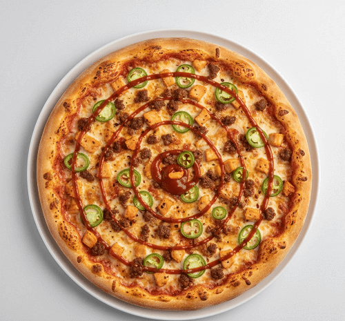 Spicy Meat Feast Pizza 