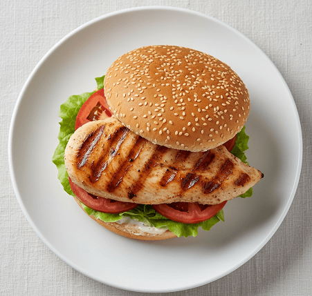 Hot & Spicy Chicken Fillet Burger 